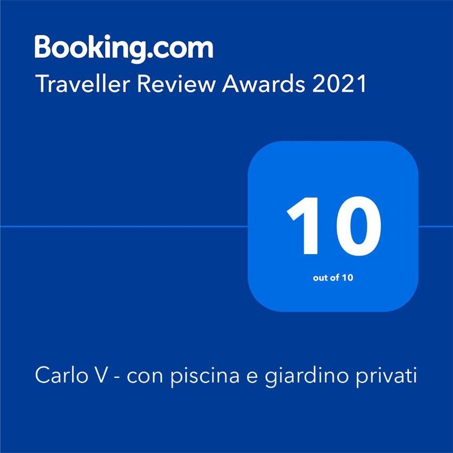 Carlo V - Con Piscina E Giardino Privati Apartamento Lecce Exterior foto