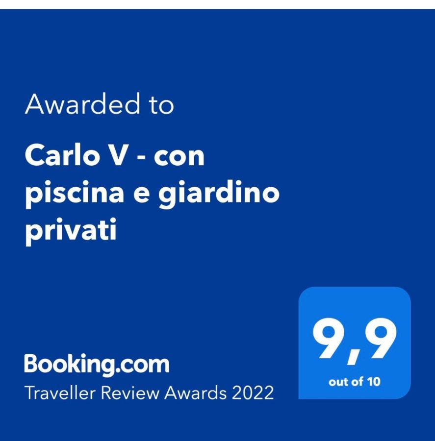 Carlo V - Con Piscina E Giardino Privati Apartamento Lecce Exterior foto