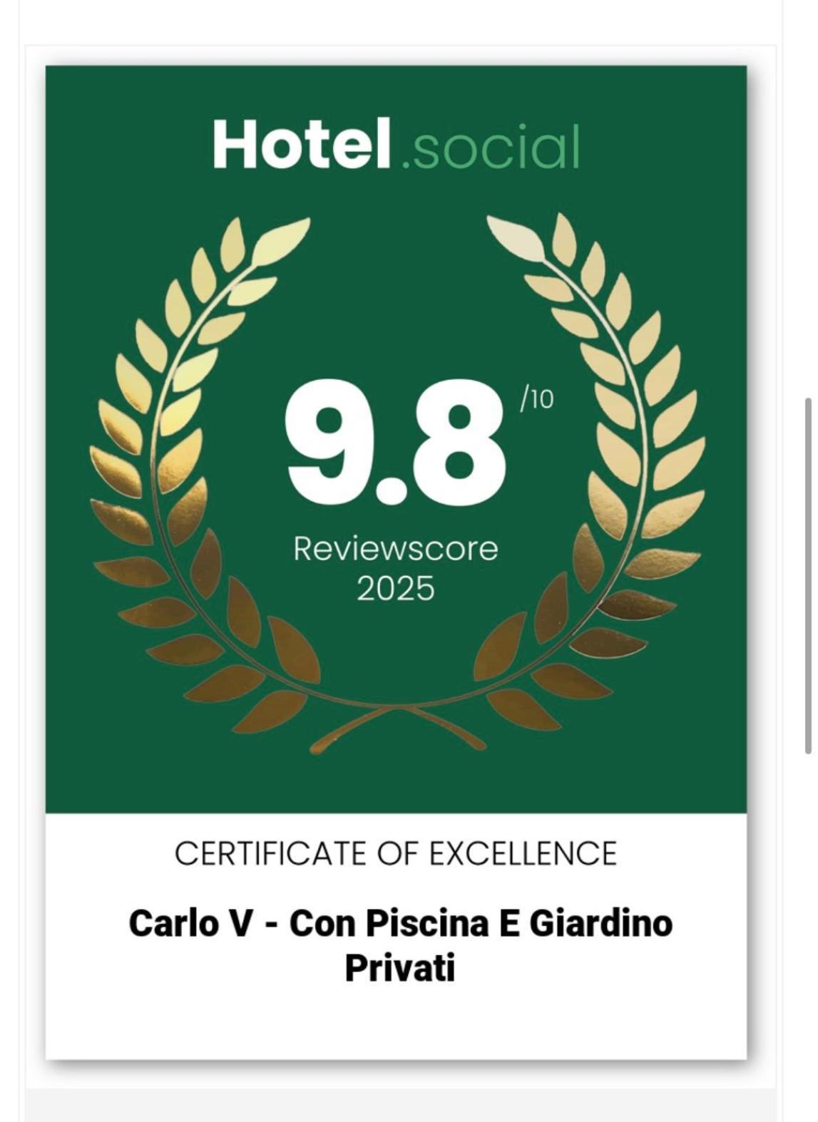 Carlo V - Con Piscina E Giardino Privati Apartamento Lecce Exterior foto